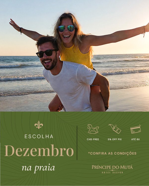Promoção Dezembro na Praia